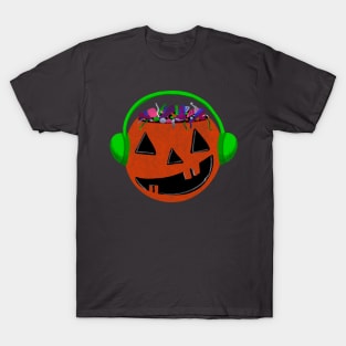 Blue Tooth Pumpkin T-Shirt